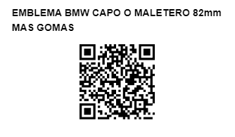 logo bmw 82mm mas gomas